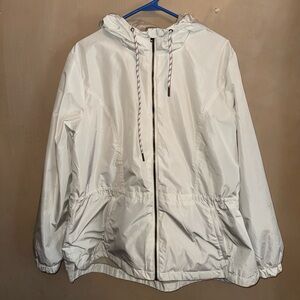 Avalanche Cream Hoodie with White Shell Accents